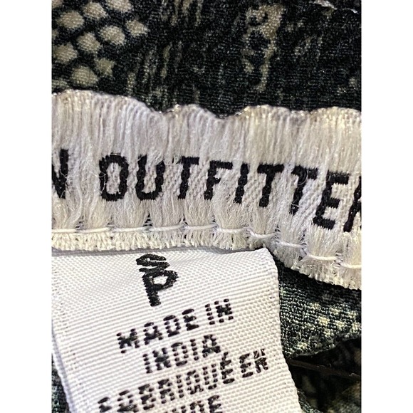 NWT Urban Outfitters Womens Camille Dress Size Small Adjustable Straps Black Tan - Picture 13 of 14